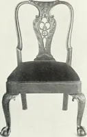 An illustration from Illustrated catalogue of a notable collection of beautiful English furniture of the XVII and XVIII centuries (1910)