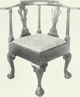 An illustration from Illustrated catalogue of a notable collection of beautiful English furniture of the XVII and XVIII centuries (1910)