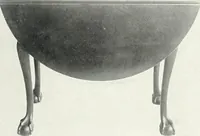 An illustration from Illustrated catalogue of a notable collection of beautiful English furniture of the XVII and XVIII centuries (1910)