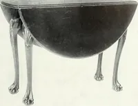 An illustration from Illustrated catalogue of a notable collection of beautiful English furniture of the XVII and XVIII centuries (1910)