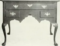An illustration from Illustrated catalogue of a notable collection of beautiful English furniture of the XVII and XVIII centuries (1910)