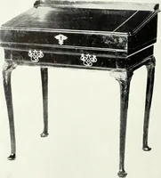 An illustration from Illustrated catalogue of a notable collection of beautiful English furniture of the XVII and XVIII centuries (1910)