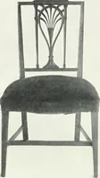 An illustration from Illustrated catalogue of a notable collection of beautiful English furniture of the XVII and XVIII centuries (1910)