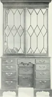 An illustration from Illustrated catalogue of a notable collection of beautiful English furniture of the XVII and XVIII centuries (1910)