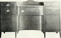 An illustration from Illustrated catalogue of a notable collection of beautiful English furniture of the XVII and XVIII centuries (1910)