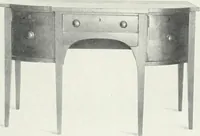 An illustration from Illustrated catalogue of a notable collection of beautiful English furniture of the XVII and XVIII centuries (1910)