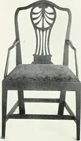 An illustration from Illustrated catalogue of a notable collection of beautiful English furniture of the XVII and XVIII centuries (1910)