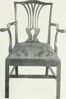 An illustration from Illustrated catalogue of a notable collection of beautiful English furniture of the XVII and XVIII centuries (1910)