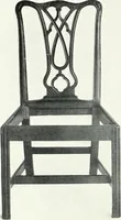 An illustration from Illustrated catalogue of a notable collection of beautiful English furniture of the XVII and XVIII centuries (1910)