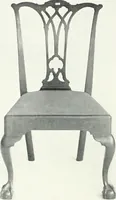 An illustration from Illustrated catalogue of a notable collection of beautiful English furniture of the XVII and XVIII centuries (1910)