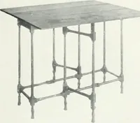 An illustration from Illustrated catalogue of a notable collection of beautiful English furniture of the XVII and XVIII centuries (1910)