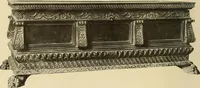 An illustration from Illustrated catalogue of the extraordinary collection of art treasures and antiquities acquired during the past year by Professore Commendatore Elia Volpi ... to be sold at unrestricted public sale at the American Art Galleries [on Monday, Tuesday and Wednesday afternoon, Dec. 17th, 18th and 19th, 1917] (1917)