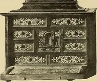 An illustration from Illustrated catalogue of the extraordinary collection of art treasures and antiquities acquired during the past year by Professore Commendatore Elia Volpi ... to be sold at unrestricted public sale at the American Art Galleries [on Monday, Tuesday and Wednesday afternoon, Dec. 17th, 18th and 19th, 1917] (1917)