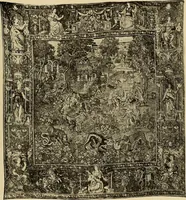 An illustration from Illustrated catalogue of the extraordinary collection of art treasures and antiquities acquired during the past year by Professore Commendatore Elia Volpi ... to be sold at unrestricted public sale at the American Art Galleries [on Monday, Tuesday and Wednesday afternoon, Dec. 17th, 18th and 19th, 1917] (1917)