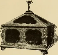 An illustration from Illustrated catalogue of the extraordinary collection of art treasures and antiquities acquired during the past year by Professore Commendatore Elia Volpi ... to be sold at unrestricted public sale at the American Art Galleries [on Monday, Tuesday and Wednesday afternoon, Dec. 17th, 18th and 19th, 1917] (1917)