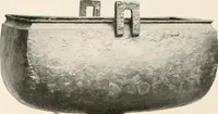 An illustration from Illustrated catalogue of the remarkable collection of ancient Chinese bronzes, beautiful old porcelains, amber and stone carvings, sumptuous eighteenth century brocades, interesting old paintings on glas and fine old carpets, rugs and furniture, from ancient palaces and temples of China comprising the private collection of a Chinese nobleman of Tien-Tsin (1914)