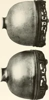 An illustration from Illustrated catalogue of the remarkable collection of ancient Chinese bronzes, beautiful old porcelains, amber and stone carvings, sumptuous eighteenth century brocades, interesting old paintings on glas and fine old carpets, rugs and furniture, from ancient palaces and temples of China comprising the private collection of a Chinese nobleman of Tien-Tsin (1914)