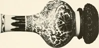 An illustration from Illustrated catalogue of the remarkable collection of ancient Chinese bronzes, beautiful old porcelains, amber and stone carvings, sumptuous eighteenth century brocades, interesting old paintings on glas and fine old carpets, rugs and furniture, from ancient palaces and temples of China comprising the private collection of a Chinese nobleman of Tien-Tsin (1914)