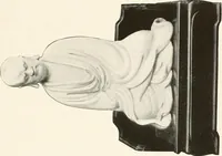 An illustration from Illustrated catalogue of the remarkable collection of ancient Chinese bronzes, beautiful old porcelains, amber and stone carvings, sumptuous eighteenth century brocades, interesting old paintings on glas and fine old carpets, rugs and furniture, from ancient palaces and temples of China comprising the private collection of a Chinese nobleman of Tien-Tsin (1914)