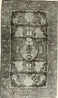 An illustration from Illustrated catalogue of the remarkable collection of ancient Chinese bronzes, beautiful old porcelains, amber and stone carvings, sumptuous eighteenth century brocades, interesting old paintings on glas and fine old carpets, rugs and furniture, from ancient palaces and temples of China comprising the private collection of a Chinese nobleman of Tien-Tsin (1914)