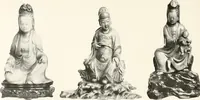An illustration from Illustrated catalogue of the remarkable collection of ancient Chinese bronzes, beautiful old porcelains, amber and stone carvings, sumptuous eighteenth century brocades, interesting old paintings on glas and fine old carpets, rugs and furniture, from ancient palaces and temples of China comprising the private collection of a Chinese nobleman of Tien-Tsin (1914)
