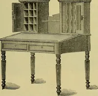 An illustration from Illustrated catalogue of office and library furniture. (1883)