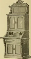 An illustration from Illustrated catalogue of office and library furniture. (1883)