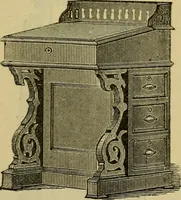 An illustration from Illustrated catalogue of office and library furniture. (1883)