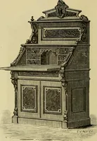 An illustration from Illustrated catalogue of office and library furniture. (1883)
