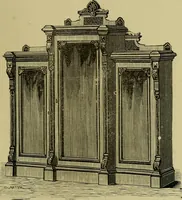 An illustration from Illustrated catalogue of office and library furniture. (1883)