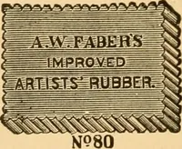 An illustration from Illustrated catalogue and price list of artists' materials, gold paint, bronze powders, metallics, metal leaf, &c. : colors and materials for china and glass painting ; colors and materials for oil, water color & pastel painting and drawing, &c. (1894)