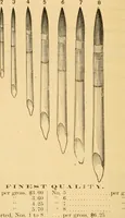 Picture 132 of 151 from Illustrated catalogue and price list of artists' materials, gold paint, bronze powders, metallics, metal leaf, &c. : colors and materials for china and glass painting ; colors and materials for oil, water color & pastel painting and drawing, &c. (1894), leaf 161
