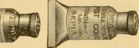 Picture 62 of 151 from Illustrated catalogue and price list of artists' materials, gold paint, bronze powders, metallics, metal leaf, &c. : colors and materials for china and glass painting ; colors and materials for oil, water color & pastel painting and drawing, &c. (1894), leaf 90