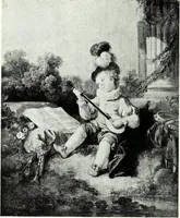An illustration from Illustrated catalogue of valuable old and modern paintings of artistic distinction .. (1921)