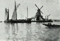 An illustration from Illustrated catalogue of valuable old and modern paintings of artistic distinction .. (1921)