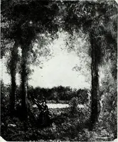 An illustration from Illustrated catalogue of valuable old and modern paintings of artistic distinction .. (1921)