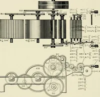 An illustration from Illustrated and descriptive catalog of Whitin cotton combing machinery : and handbook of useful information for overseers and operatives (1922)