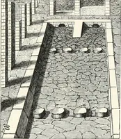 An illustration from An illustrated dictionary of words used in art and archaeology. Explaining terms frequently used in works on architecture, arms, bronzes, Christian art, colour, costume, decoration, devices, emblems, heraldry, lace, personal ornaments, pottery, painting, sculpture, &c., with their derivations (1883)