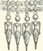 Picture 153 of 498 from An illustrated dictionary of words used in art and archaeology. Explaining terms frequently used in works on architecture, arms, bronzes, Christian art, colour, costume, decoration, devices, emblems, heraldry, lace, personal ornaments, pottery, painting, sculpture, &c., with their derivations (1883), leaf 108