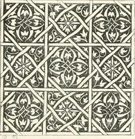 An illustration from An illustrated dictionary of words used in art and archaeology. Explaining terms frequently used in works on architecture, arms, bronzes, Christian art, colour, costume, decoration, devices, emblems, heraldry, lace, personal ornaments, pottery, painting, sculpture, &c., with their derivations (1883)