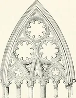 An illustration from An illustrated dictionary of words used in art and archaeology. Explaining terms frequently used in works on architecture, arms, bronzes, Christian art, colour, costume, decoration, devices, emblems, heraldry, lace, personal ornaments, pottery, painting, sculpture, &c., with their derivations (1883)