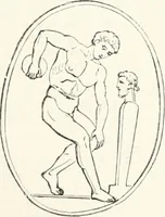 An illustration from An illustrated dictionary of words used in art and archaeology. Explaining terms frequently used in works on architecture, arms, bronzes, Christian art, colour, costume, decoration, devices, emblems, heraldry, lace, personal ornaments, pottery, painting, sculpture, &c., with their derivations (1883)