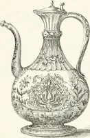 An illustration from An illustrated dictionary of words used in art and archaeology. Explaining terms frequently used in works on architecture, arms, bronzes, Christian art, colour, costume, decoration, devices, emblems, heraldry, lace, personal ornaments, pottery, painting, sculpture, &c., with their derivations (1883)