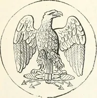 An illustration from An illustrated dictionary of words used in art and archaeology. Explaining terms frequently used in works on architecture, arms, bronzes, Christian art, colour, costume, decoration, devices, emblems, heraldry, lace, personal ornaments, pottery, painting, sculpture, &c., with their derivations (1883)