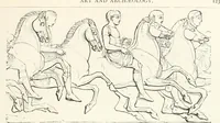 Picture 195 of 498 from An illustrated dictionary of words used in art and archaeology. Explaining terms frequently used in works on architecture, arms, bronzes, Christian art, colour, costume, decoration, devices, emblems, heraldry, lace, personal ornaments, pottery, painting, sculpture, &c., with their derivations (1883), leaf 134