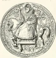 An illustration from An illustrated dictionary of words used in art and archaeology. Explaining terms frequently used in works on architecture, arms, bronzes, Christian art, colour, costume, decoration, devices, emblems, heraldry, lace, personal ornaments, pottery, painting, sculpture, &c., with their derivations (1883)