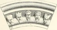 Picture 222 of 498 from An illustrated dictionary of words used in art and archaeology. Explaining terms frequently used in works on architecture, arms, bronzes, Christian art, colour, costume, decoration, devices, emblems, heraldry, lace, personal ornaments, pottery, painting, sculpture, &c., with their derivations (1883), leaf 152