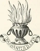 An illustration from An illustrated dictionary of words used in art and archaeology. Explaining terms frequently used in works on architecture, arms, bronzes, Christian art, colour, costume, decoration, devices, emblems, heraldry, lace, personal ornaments, pottery, painting, sculpture, &c., with their derivations (1883)