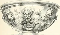 An illustration from An illustrated dictionary of words used in art and archaeology. Explaining terms frequently used in works on architecture, arms, bronzes, Christian art, colour, costume, decoration, devices, emblems, heraldry, lace, personal ornaments, pottery, painting, sculpture, &c., with their derivations (1883)