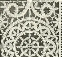 An illustration from An illustrated dictionary of words used in art and archaeology. Explaining terms frequently used in works on architecture, arms, bronzes, Christian art, colour, costume, decoration, devices, emblems, heraldry, lace, personal ornaments, pottery, painting, sculpture, &c., with their derivations (1883)